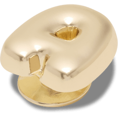 Women / Men Crocs - Gold Bubble Letter A Jibbitz™ charms