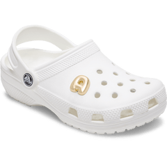 Women / Men Crocs - Gold Bubble Letter A Jibbitz™ charms