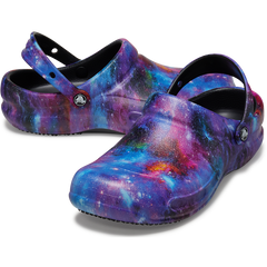 Women / Men Crocs - Bistro Graphic Work Clog