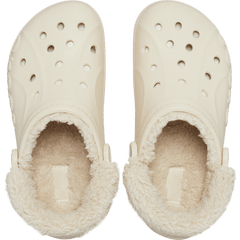 Women / Men Crocs - Baya Lined Fuzz-Strap Clog