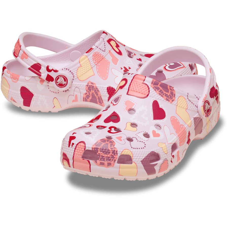 Women / Men Crocs - Classic Valentine’s Day Clog