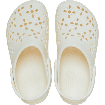 Women / Men Crocs - Classic Floral Cut-Out Clog