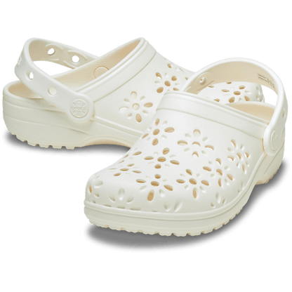 Kids Crocs - Kids' Classic Floral Cut-Out Clog