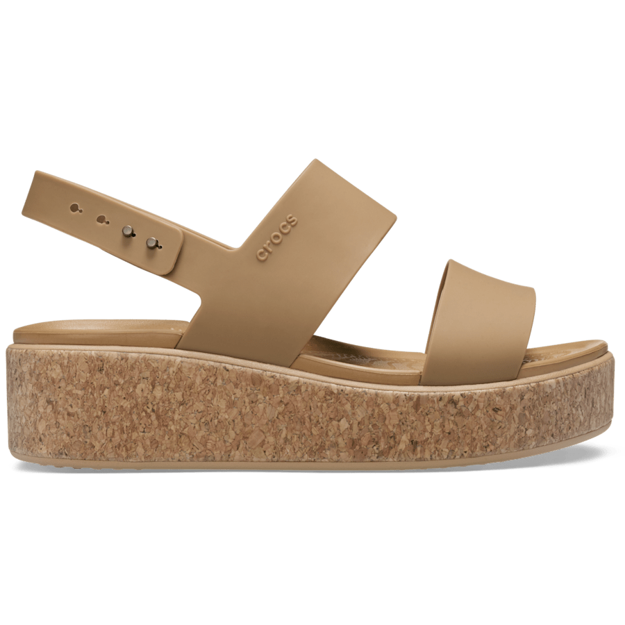 Women Crocs - Brooklyn Cork Low Wedge