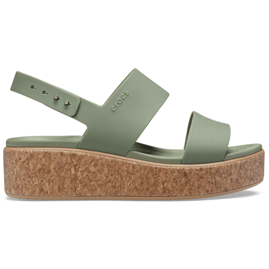 Women Crocs - Brooklyn Cork Low Wedge