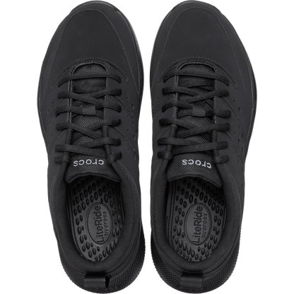 Men Crocs - Men's On the Clock Work Sneaker Wide