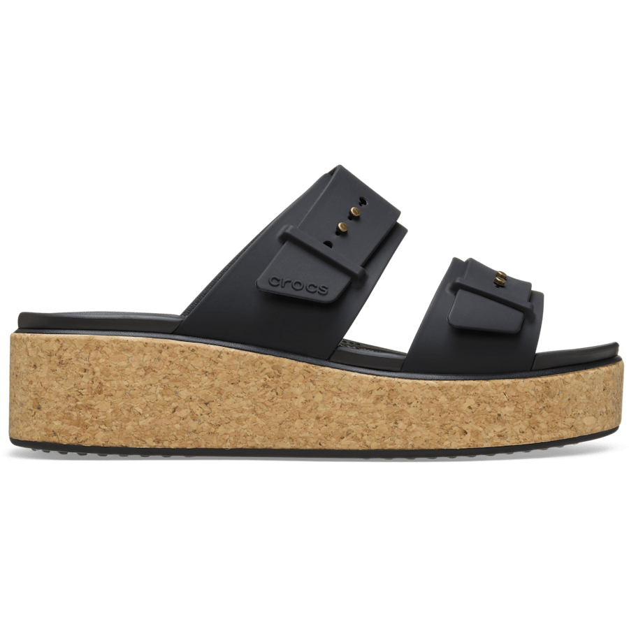 Women Crocs - Brooklyn Cork Buckle