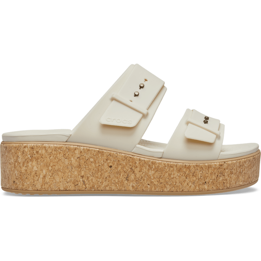 Women Crocs - Brooklyn Cork Buckle