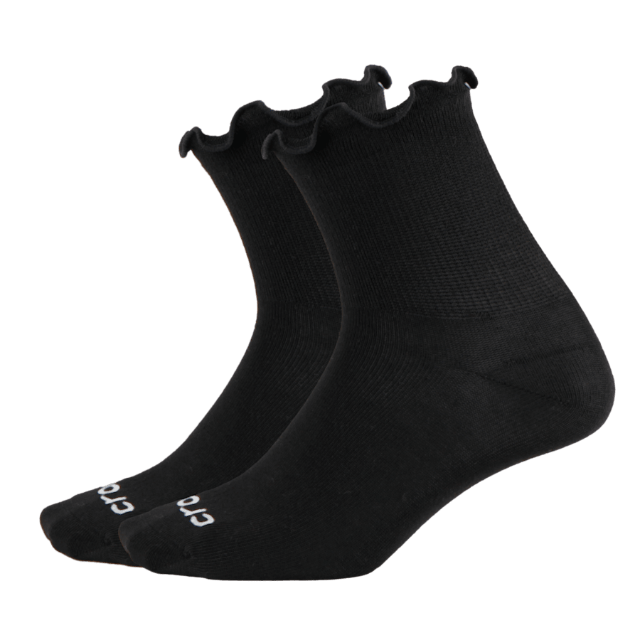Women / Kids Crocs - CrocsSocks Ruffle Ankle 3 PK