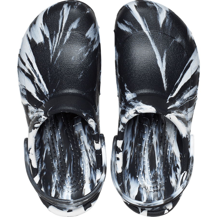 Women / Men Crocs - Bistro Marbled Work Clog