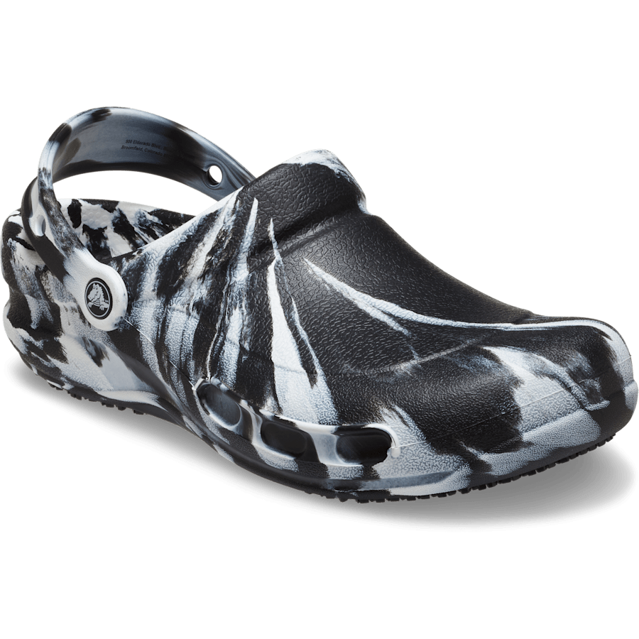 Women / Men Crocs - Bistro Marbled Work Clog