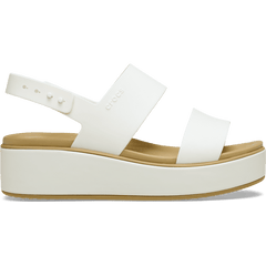 Women Crocs - Brooklyn Matte Wrap Low Wedge