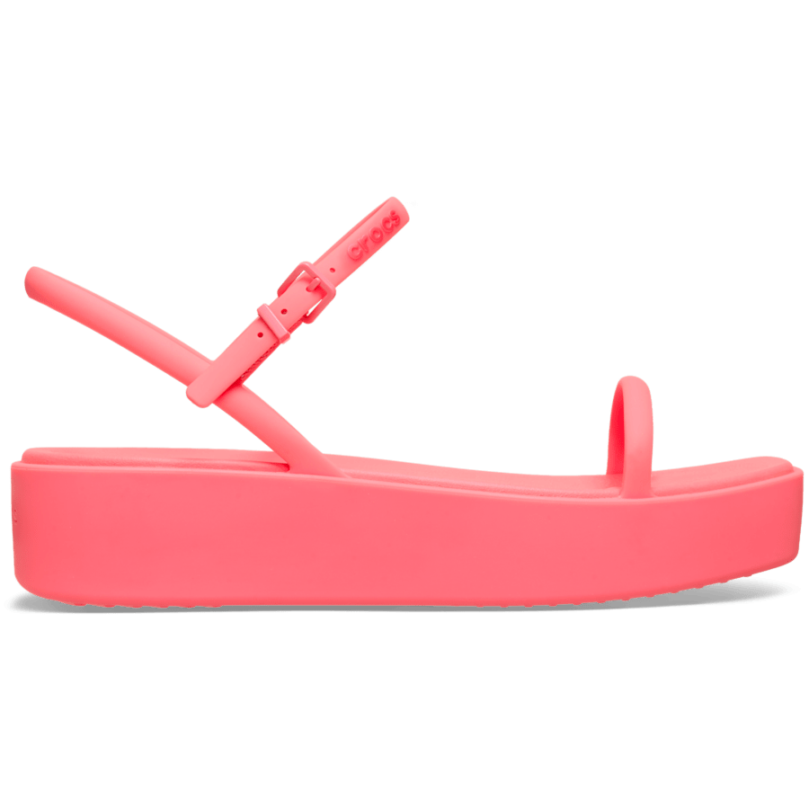 Women Crocs - Miami Platform Y Strap Sandal