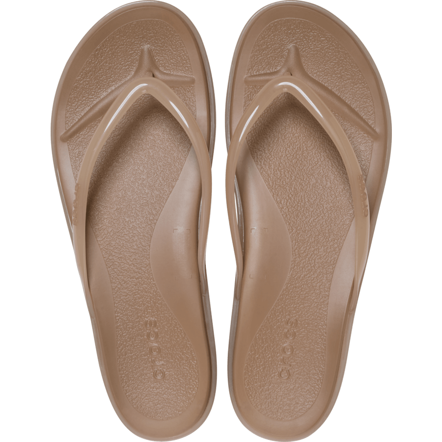 Women Crocs - Miami Jelly Round Toe Flip