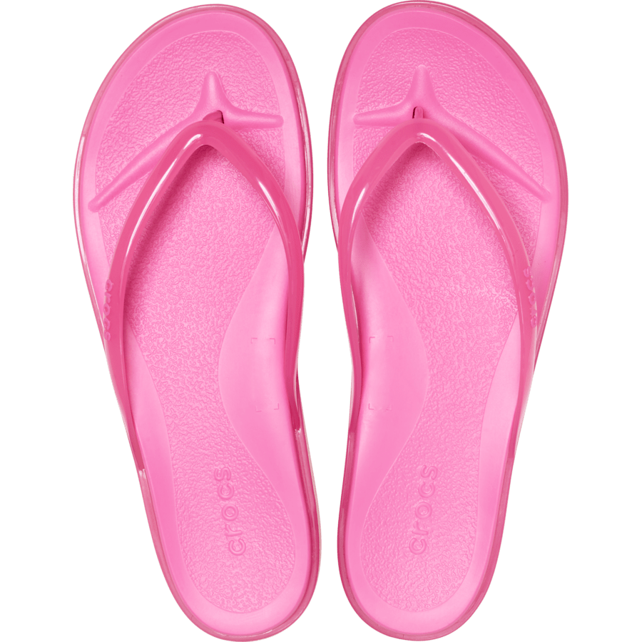 Women Crocs - Miami Jelly Round Toe Flip