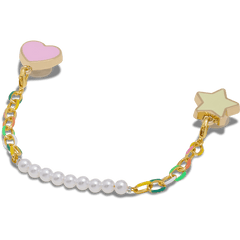 Women / Kids Crocs - Pearl and Rainbow Bag Chain