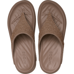 Women Crocs - Getaway Gems Triangle Flip