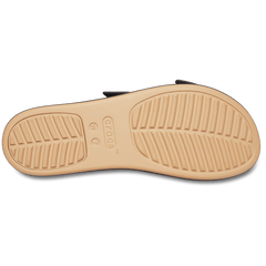 Women Crocs - Brooklyn Buckle Matte Wrap Low Wedge