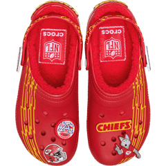 Women / Men Crocs - NFL Kansas City Chiefs Classic Lined Clog