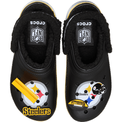 Women / Men Crocs - NFL Pittsburgh Steelers Classic Lined Clog