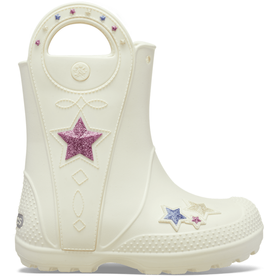 Kids Crocs - Toddler Handle It Western Metallic Boot