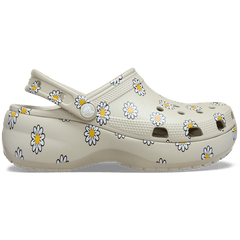 Women Crocs - Classic Platform Floral Clog