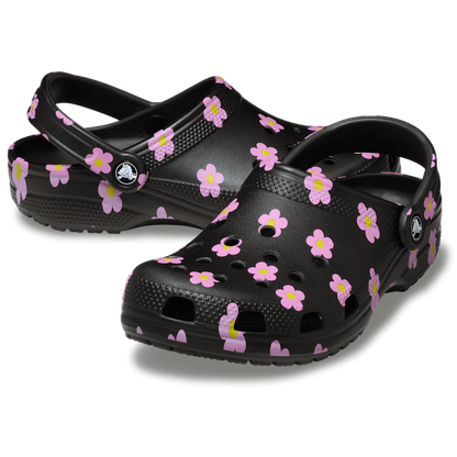 Women / Men Crocs - Classic Flower Clog