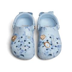 Women Crocs - LoveShackFancy Blue Classic Clog
