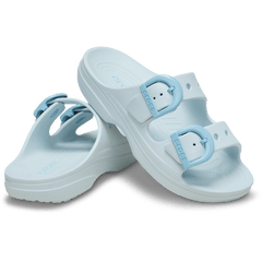 Women Crocs - Women's Saturday Enamel Buckle Sandal