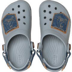 Kids Crocs - Toddler Classic Denim Adjustable Backstrap Clog