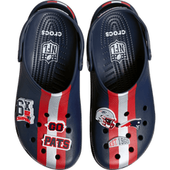 Women / Men Crocs - NFL New England Patriots Classic Clog