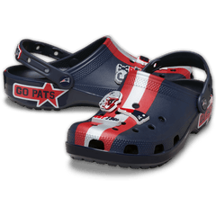 Women / Men Crocs - NFL New England Patriots Classic Clog