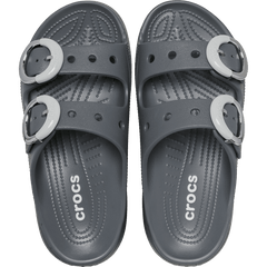 Women Crocs - Women's Saturday Platform Dipped Buckle Sandal