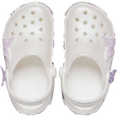 Kids Crocs - Toddler Classic Butterfly Sparkle Shaker Clog