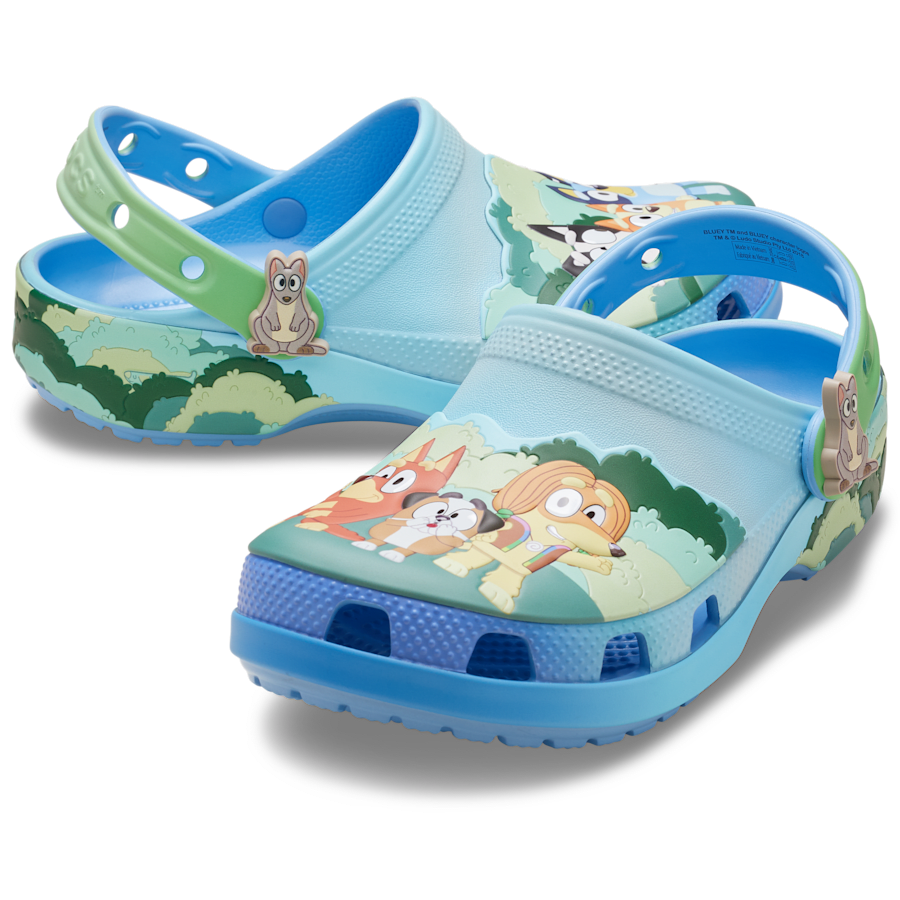 Kids Crocs - Kids’ Bluey Best Buddies Classic Clog