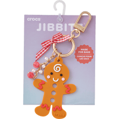 Women / Kids Crocs - Gingerbread Man Bag Charm